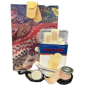 Bandaid Clinger Frame Unique Doctor's Picture Frame Vintage 2000 NIB